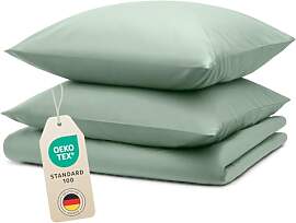 Blumtal Bettwäsche 200x200cm + 2X 80x80cm