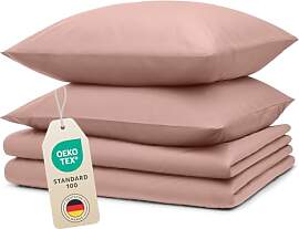 Blumtal Bettwäsche 2X 135x200cm + 2X 80x80cm