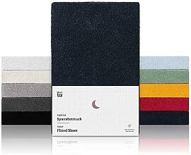 Blumtal® Frottee Spannbettlaken 100x200 cm im 2er 