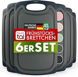 Blumtal Frühstücksbrettchen Kunststoff 25x15 cm