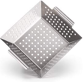 Blumtal Grillschale aus 100% Edelstahl - perfekt
