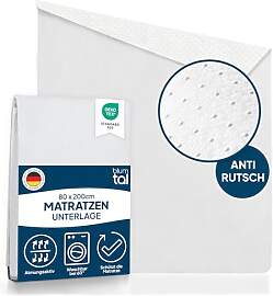 Blumtal® Lattenrost Auflage 80x200 cm - Oeko-TEX