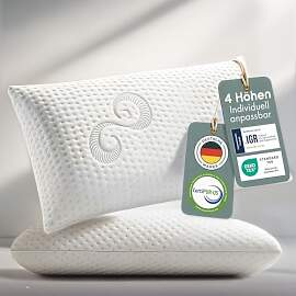 Blumtal Nackenstützkissen aus Memory Foam –