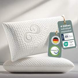 Blumtal Nackenstützkissen aus Memory Foam –