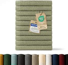 Blumtal Premium Frottier Gästehandtücher Set 12