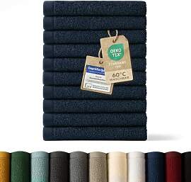 Blumtal Premium Frottier Gästehandtücher Set 12