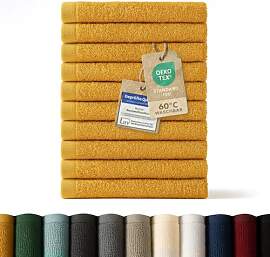 Blumtal Premium Frottier Gästehandtücher Set 12