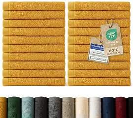 Blumtal Premium Frottier Gästehandtücher Set 24