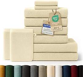 Blumtal Premium Frottier Handtücher Set 10 teilig 