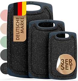 Blumtal Schneidebrett Set mit 3 Größen (S/M/L) - 