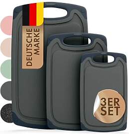 Blumtal Schneidebrett Set mit 3 Größen (S/M/L) - 