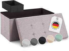 Blumtal Sitzbank mit Stauraum + 2 zusätzliche