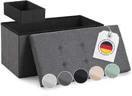 Blumtal Sitzbank mit Stauraum + extra Box -