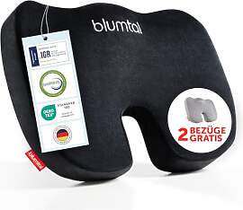 Blumtal Sitzkissen Bürostuhl - Keilkissen in 3
