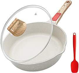 Bobikuke Bratpfanne 24 cm Antihaft Pfanne mit