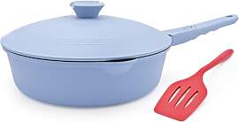 Bobikuke Pfanne 28cm mit Aluminium Deckel,