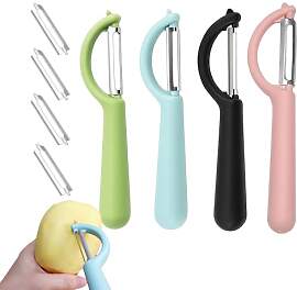BOBITALK 4Pcs Kartoffelschäler Und