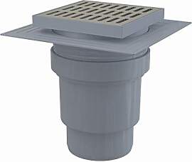 Bodenablauf 150x150 Anschluss DN 110 Senkrecht