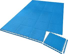 Bodenschutzmatte 24-tlg. - blau