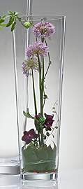 BODENVASE 50CM KONISCH GLAS 173-50