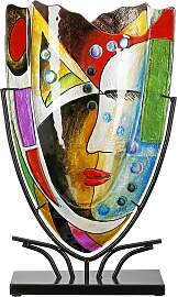 Bodenvase CASABLANCA BY GILDE "Gesichtsvase