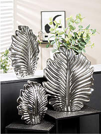 Bodenvase GILDE "Vase "Monstera" H. 