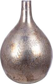 Bodenvase GILDE "Vase Peso, grau H.56