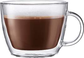 Bodum 10608-10 Bistro 2 Stück Caffè Latte Tasse, 