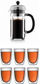 Bodum chambord Kaffeebereiter, 1.0l, glänzend,