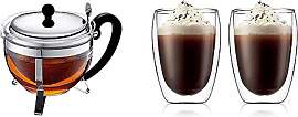 Bodum CHAMBORD Teebereiter (Edelstahlfilter,