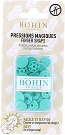 Bohin - Bohin Plastik Minze Grün (13mm) Schnapp