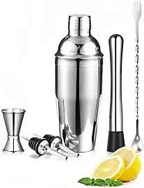 Bohrma Cocktail Shaker Set 750ml Cocktailshaker