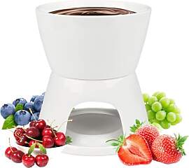 Bohrma Schoko Fondueset Keramik Mini Schokofondue