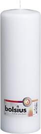 Bolsius Glatte Stumpenkerzen - Weiß - 8 Stück -