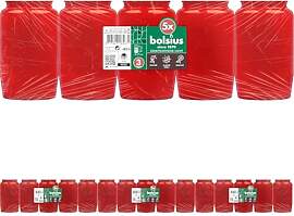 Bolsius Grablicht - Kompositionslicht - Rot - 5