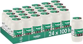 Bolsius Grablicht - Weiß - 24 Stk. - Länge