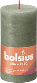 Bolsius Stumpenkerze Fresh Olive Ø68 mm - Höhe
