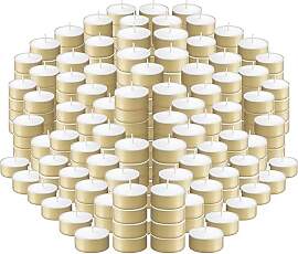 Bolsius: Waxine-Lichte 6h (150er Beutel) - gold