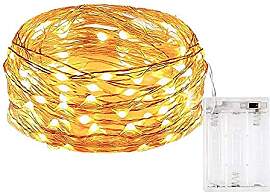 BOLWEO LED Lichterkette, 10Ft/3M 30Leds