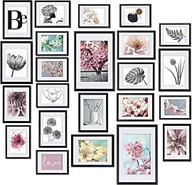 BOMOE Blossom Bilderrahmen, 24-teilig, 10 x 10 x