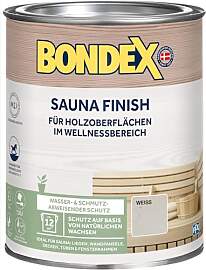 Bondex Sauna Finish Weiß 1 L für 12 m² |