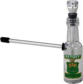 bong-discount Wasserpfeife, Glas-Bong | 15 cm |