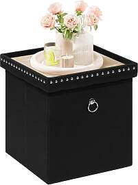 Bonlife Sitzhocker mit Stauraum，klappbare