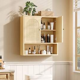 Bonnlo Badezimmerschrank Hängend, Hängeschrank