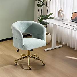 Bonnlo Bürostuhl mit Rollen, Drehstuhl mit