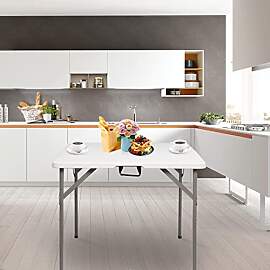 Bonnlo Campingtisch Klappbar, Quadratischer
