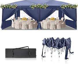 Bonnlo Faltpavillon 3 x 6 m, Wasserdicht,