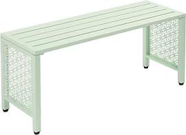 Bonnlo Gartenbank Metall Retro-Stil, wetterfeste