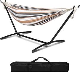 Bonnlo Hängematte Outdoor,Hängematte Gestell mit 