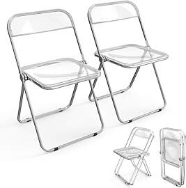 Bonnlo Klappstühle 2er Set - Esszimmerstühle,